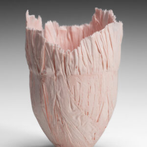 Porcelain, high fired.
10 X 10 X 13cm