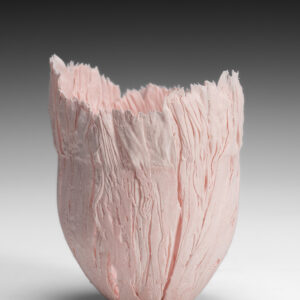 Porcelain, high fired.
10 X 10 X 13cm