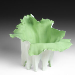 Wheel thrown and altered - porcelain
17 X 17 X 11.5cm