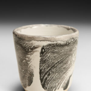 Icelandic landscape
Smooth white stoneware green teacup with black brush Icelandic motif
7.5 X 7.5 X 7.5cm     $50
